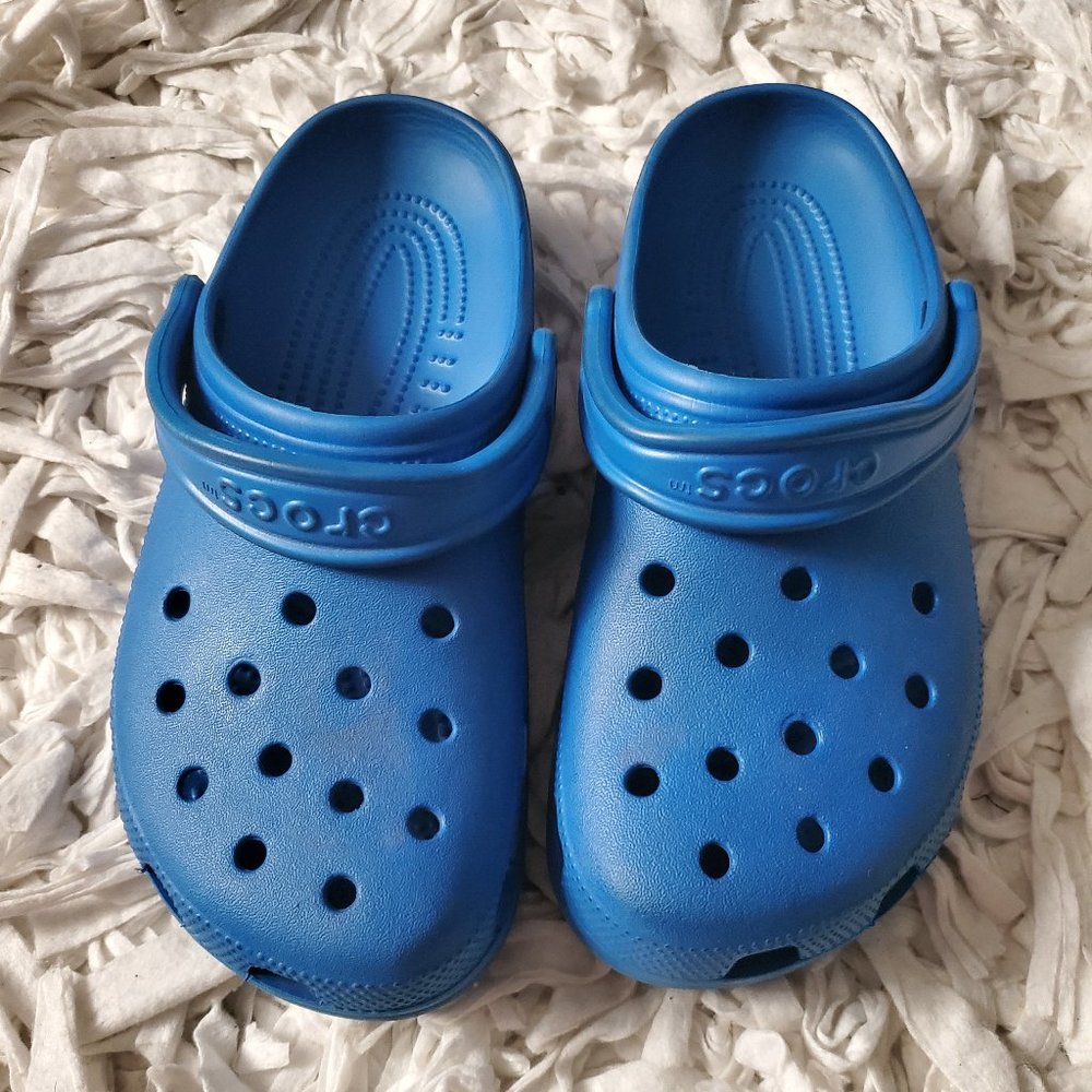 Royal Blue Crocs